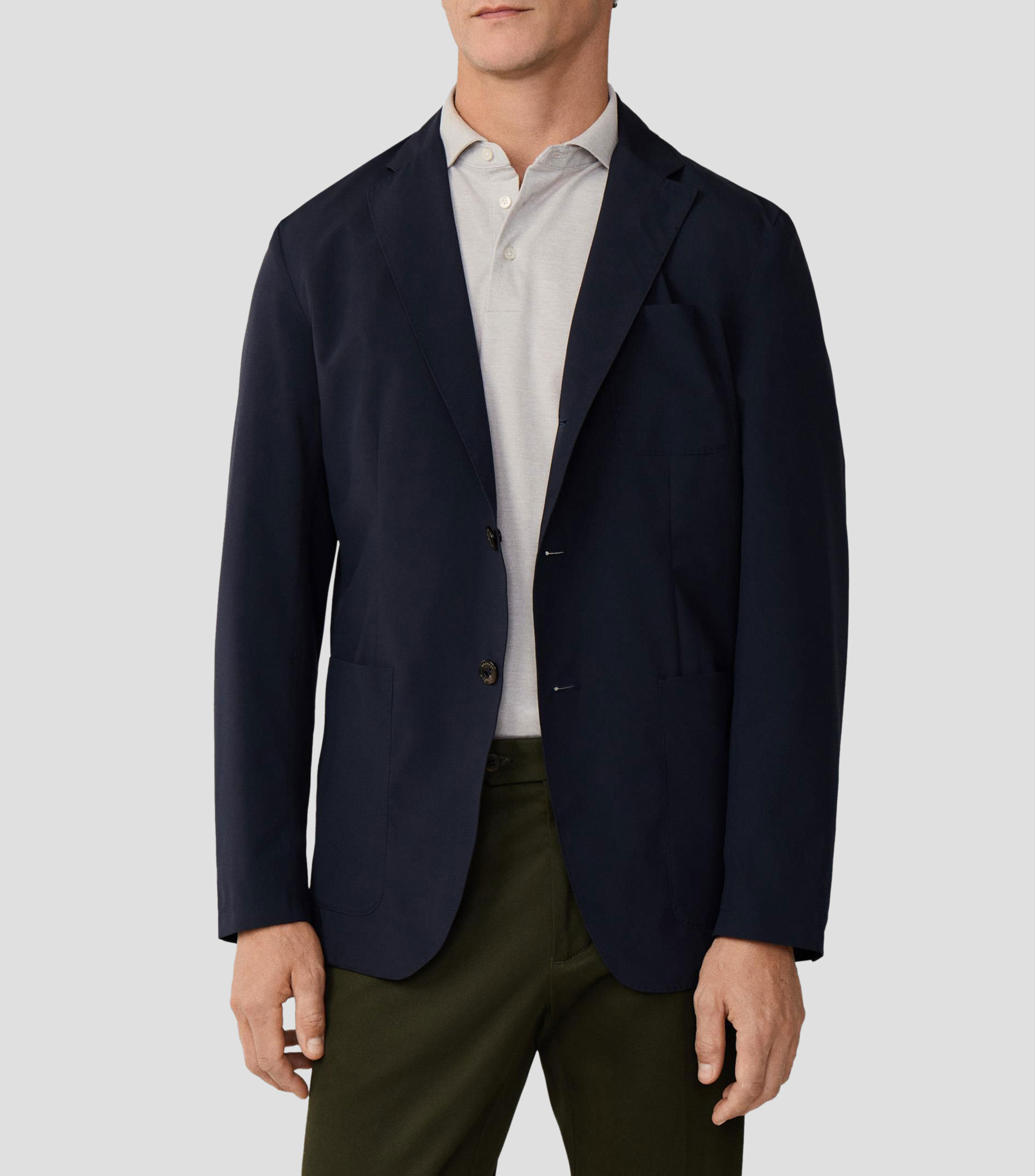 Blazer liso Hombre